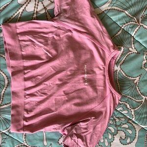 Alphalete Pink Crop Top